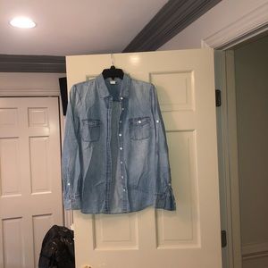 Jcrew Denim Button Up